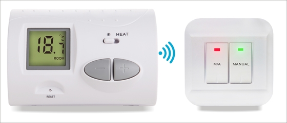 Digital Underfloor Heating Thermostat DC / Thermostat สำหรับเครื่องทำความร้อนแบบปั๊มความร้อนหรือแรงดันไฟฟ้าของห้องแก๊สเทอร์โมสตรัท
