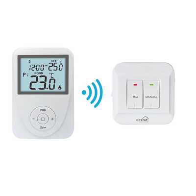 230V WiFi RF Wireless Programmable Room Thermostat สำหรับหม้อไอน้ำ