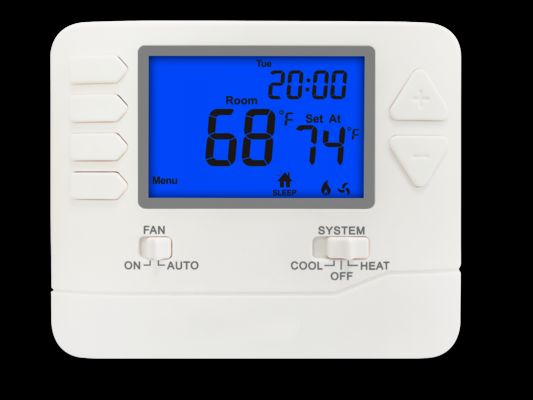 ABS Non-Programmable Heating Room Thermostat for Temperature Control in Any Room