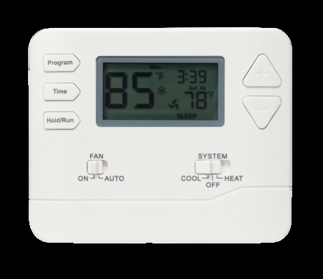 High Accuracy HVAC Temperature Controller with Display Accuracy ±1℉ under 68℉ Voice Control Google Assistant