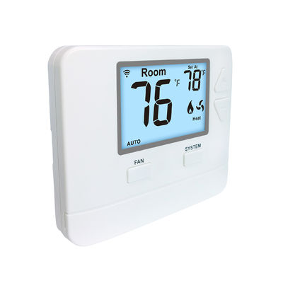 24VAC Or Battery Powered Air Conditioning Thermostat System Intellectual Smart Control Technology
