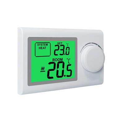 Riseem Digital Display Style Boiler Room Thermostat with Temperature Control and Programmable Function