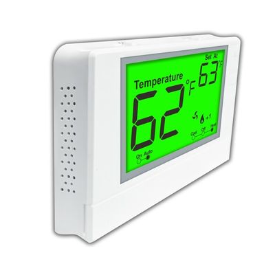Riseem 2 Heat 2 Cool Wired Temperature Controller With LCD Digital Display 5.00" W X 3.81" H X 1.06" D