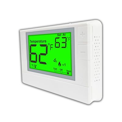 Riseem Air Conditioner Heat Pump Wired Non Programmable Thermostat with Temperature Ranges of 32°F 99°F 0°C 40°C