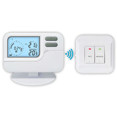 Temperature Control Wireless Room Thermostat Featuring Approx 50m Transmission Distance and Low Lighting Current ≤ 3mA for Heating Regulation