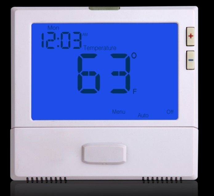 ปั๊มความร้อนแบบตั้งโต๊ะ Thermostat / Battery Powered Room Thermostat