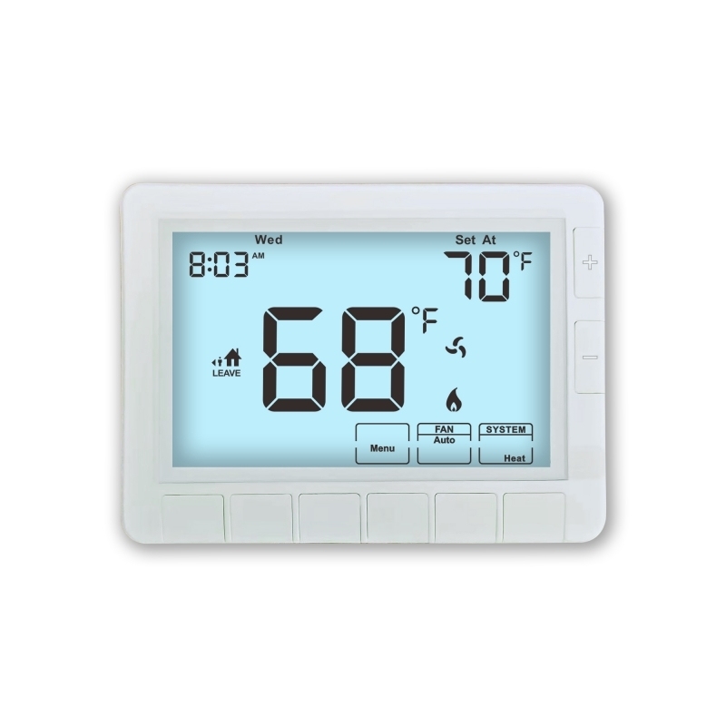 Coiiwsei Convenient NTC Sensor 7 Day Programmable Thermostat Digital Display Style