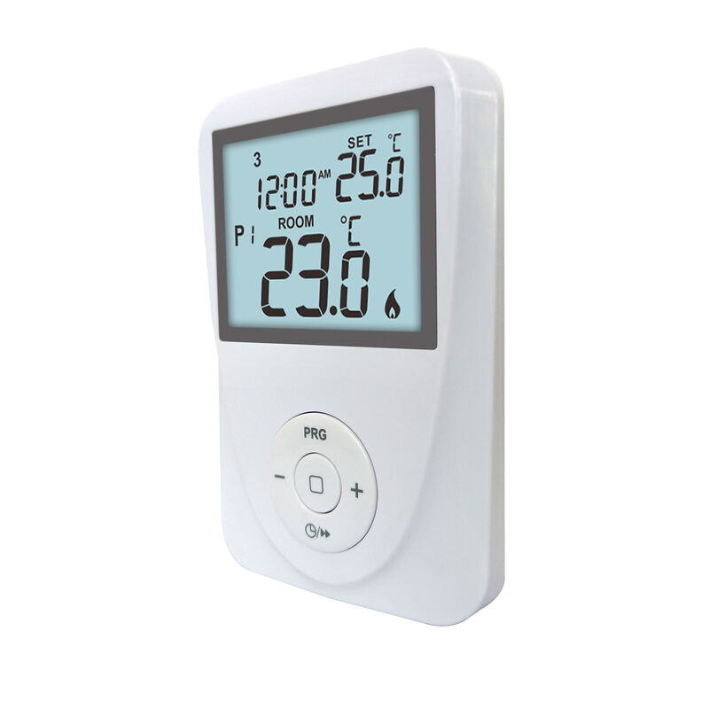 230V Heating And Cooling 7 Day Programmable Thermostat Assembly Compatible Underfloor Heating Systems Temperature Control Mechanism For Engines