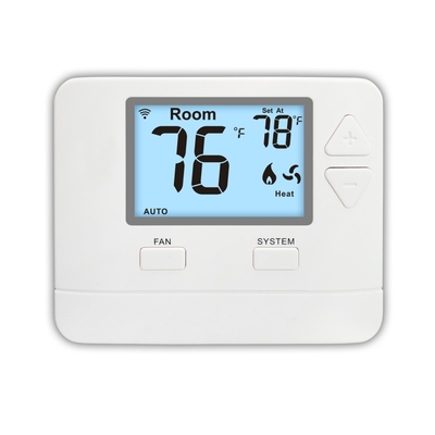 เครื่องปรับอากาศ Riseem Smart WIFI Digital Thermostat HVAC STN701W 24V ABS สีขาว