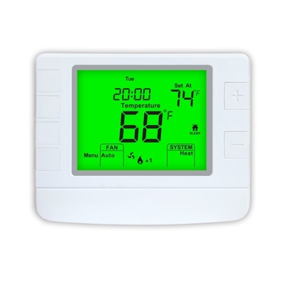Riseem ห้องทําความร้อนดิจิตอล HVAC เทอร์โมสแตต ปั๊มความร้อน เครื่องปรับอากาศ เครื่องควบคุมอุณหภูมิ