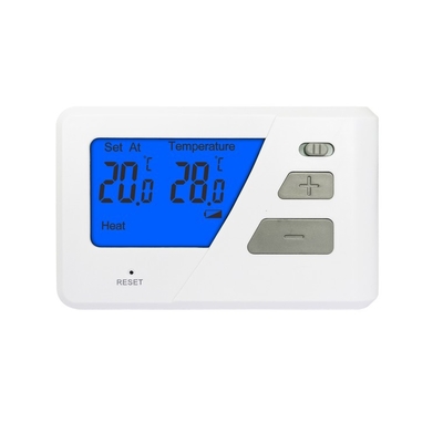 Riseem LCD Display เทอร์โมสเตตที่ไม่สามารถโปรแกรมได้ ระบบควบคุมอุณหภูมิ เทอร์โมสเตตห้องแบบดิจิตอล