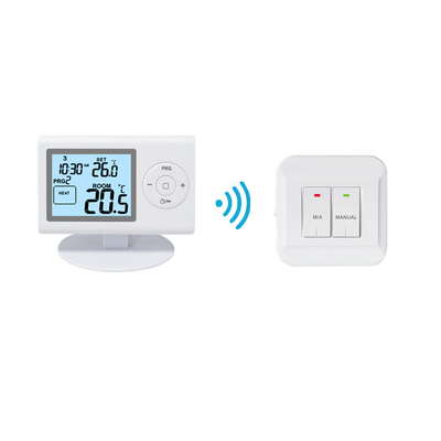 Riseem Digital 4 ตารางนิ้ว LCD Display เครื่องปรับอากาศ WIFI ห้องเทอร์มอสเตต โปรแกรมรายสัปดาห์