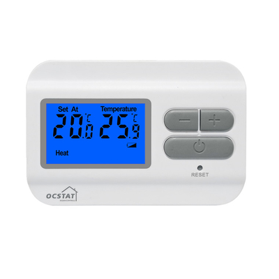 Riseem Digital Household DC 230V ABS อิเล็กทรอนิกส์จอ LCD ห้องควบคุมการทําความร้อน