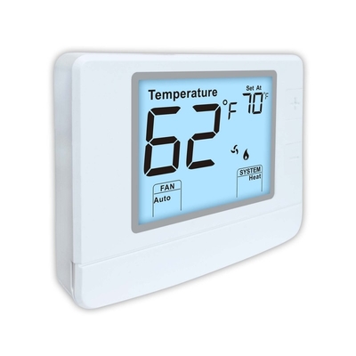 Riseem ABS 1 Heat 1 Cool เครื่องปรับอากาศห้องที่ไม่สามารถโปรแกรมได้ อิเล็กทรอนิกส์ เทอร์โมสแตต 24V สําหรับบ้าน