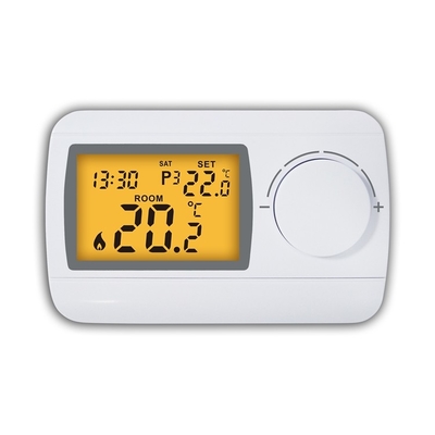 Riseem Smart Wired Room โปรแกรมเทอร์โมสแตต สําหรับเครื่องปั่นแก๊ส 5-35°C จอดิจิตอล LCD