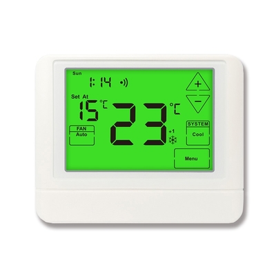 Riseem Alexa 24V ABS เครื่องปรับปรุงความร้อนแบบมีสาย Smart WiFi TUYA Home Thermostat แปลงความร้อน LCD