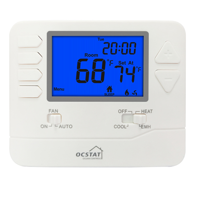 2 Heat 1 Cool LCD Display Non-programmable Digital  Heat Pump Thermostat