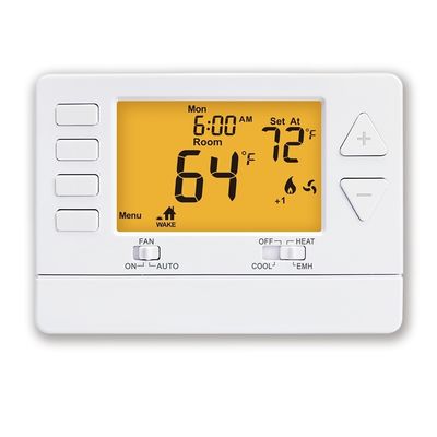 Efficiently Control Your HVAC System with 7 Day Programmable Thermostat Non-programmable