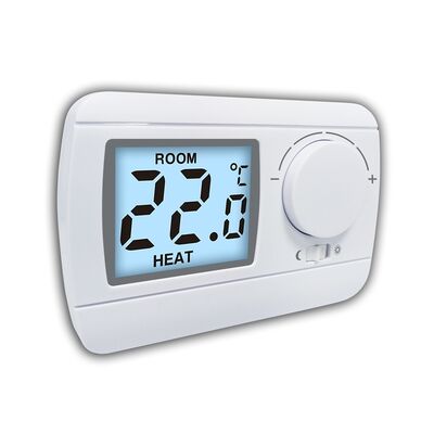 หม้อต้มลมร้อนสีขาว พร้อมสวิตช์ปิดความร้อน อุปกรณ์ทำความร้อนเกรดอุตสาหกรรมสำหรับความต้องการด้านความร้อนในกระบวนการ