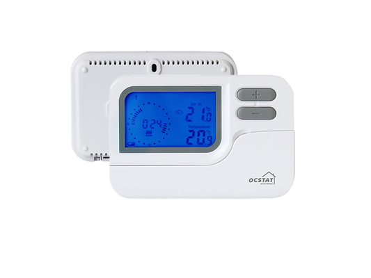 Riseem House ห้องทําความร้อนใต้พื้น เทอร์มาสตัต / ราฟฟอร์กัมไร้สาย โปรแกรม LED อุณหภูมิห้อง