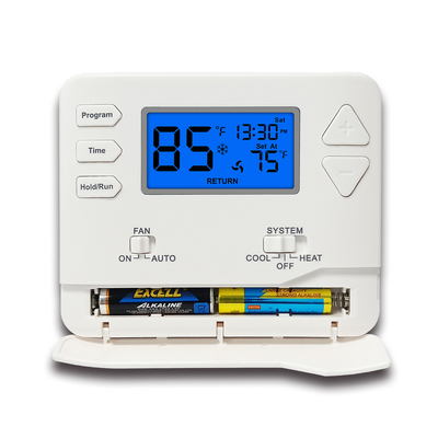 IP20 24VAC เครื่องควบคุมอุณหภูมิอัจฉริยะ HVAC อัจฉริยะประหยัดพลังงาน