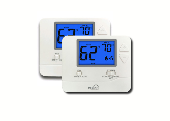 เครื่องปรับอากาศเทอร์โมปรับอากาศ HVAC พร้อมรีเลย์ 1 Heat / 1 Cool Omron