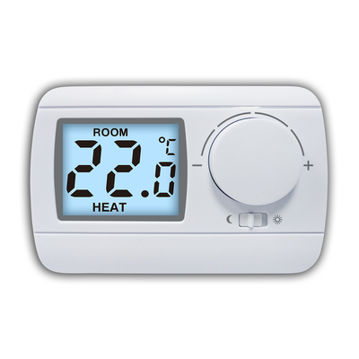 RoHS เทอร์โมสตัทติดผนังแบบตั้งโปรแกรมไม่ได้สำหรับ Boiler