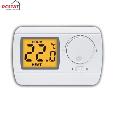 Riseem RoHS 24V AC LCD Display Thermostat สําหรับเครื่องควบคุมอุณหภูมิ