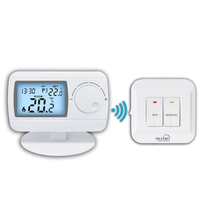 Riseem 230V ABS เครื่องตรวจจับระบบอุณหภูมิ NTC เครื่องตรวจจับระบบอุณหภูมิ
