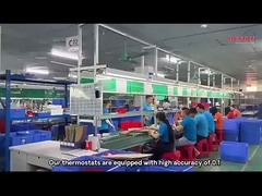 เครื่องควบคุมอุณหภูมิแบบดิจิตอลไร้สายพร้อมไฟพื้นหลังสีฟ้า 3A / 16A