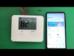 เทอร์โมสแตตห้องทําความร้อนที่ไม่สามารถเขียนโปรแกรมได้ ความแม่นยํา ± 1C เหมาะสําหรับอาคารพาณิชย์และที่อยู่อาศัย