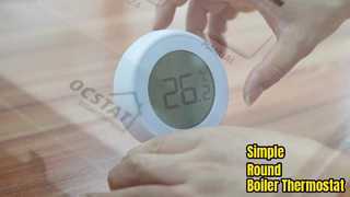 เทอร์โมสตัททรงกลมธรรมดาสำหรับหม้อไอน้ำ